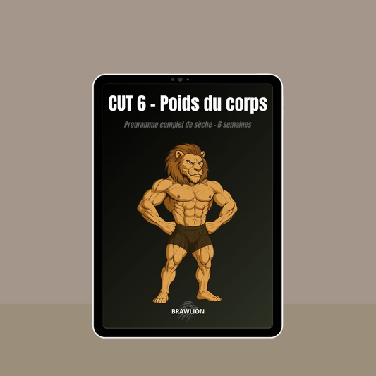 CUT-6 — Programme 6 semaines (Poids du Corps)